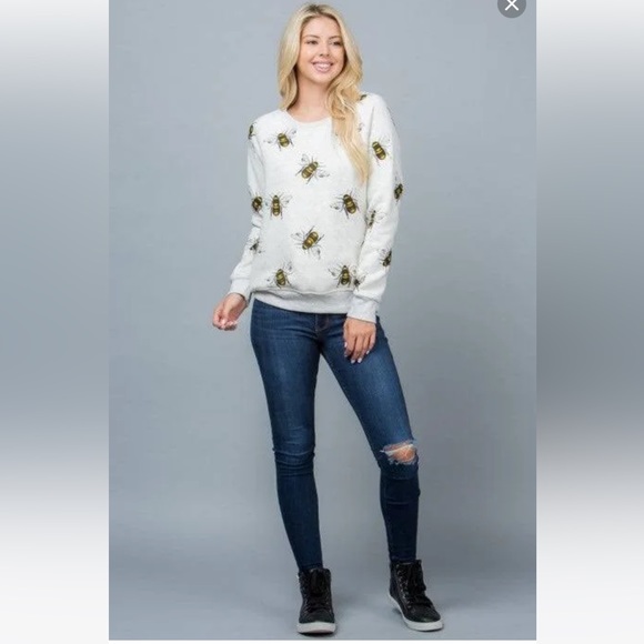 NWOT! L.A. Soul Bee Sweatshirt / Size S - Picture 4 of 12